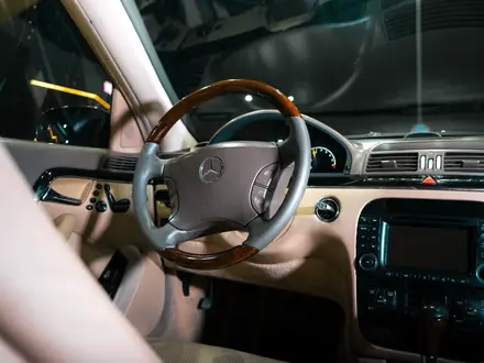 Mercedes-Benz S 500 2003 года за 4 200 000 тг. в Алматы – фото 14