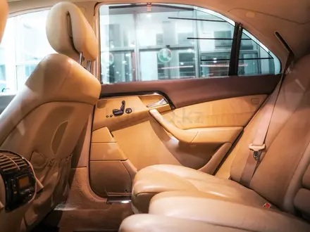 Mercedes-Benz S 500 2003 года за 4 200 000 тг. в Алматы – фото 35