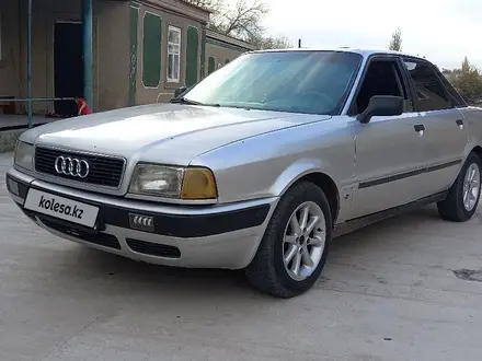 Audi 80 1995 года за 1 280 000 тг. в Мерке – фото 4