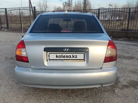 Hyundai Accent 2007 года за 1 800 000 тг. в Туркестан – фото 3