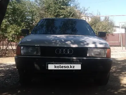 Audi 80 1991 года за 1 100 000 тг. в Казыгурт – фото 3