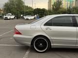 Mercedes-Benz S 320 2001 годаүшін6 000 000 тг. в Алматы – фото 5