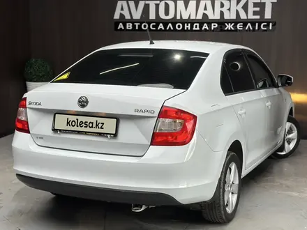 Skoda Rapid 2014 года за 5 500 000 тг. в Актобе – фото 4