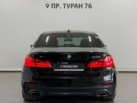 BMW 540 2017 года за 21 000 000 тг. в Астана – фото 4