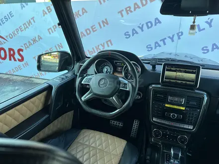 Mercedes-Benz G 63 AMG 2015 года за 45 000 000 тг. в Алматы – фото 18