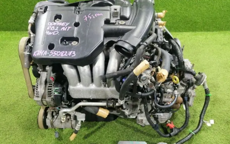 HONDA K20 K24(elysion/cr-v/odyssey/stepwgn) ДВИГАТЕЛЬ ДВС АКПП МКПП за 299 000 тг. в Алматы