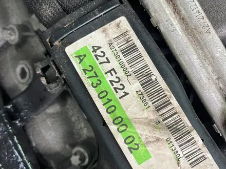 Двигатель Mercedes M273 V8 32V 5.5 за 1 700 000 тг. в Астана – фото 6