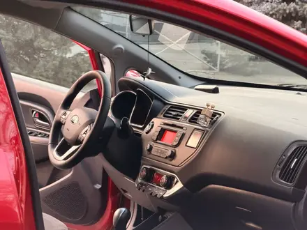 Kia Rio 2015 года за 5 950 000 тг. в Алматы – фото 14