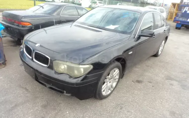 BMW 745 2002 годаүшін88 880 тг. в Караганда