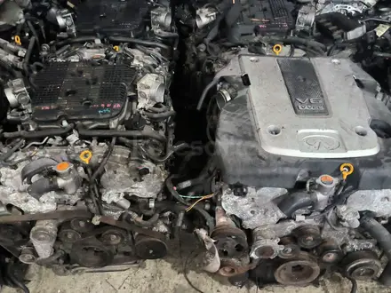 Двигатель Мотор Infiniti FX37 объём 3.7 литр VQ 35 Коробка АКПП Автоматүшін850 000 тг. в Алматы