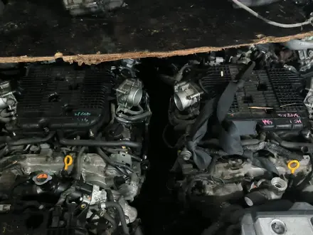 Двигатель Мотор Infiniti FX37 объём 3.7 литр VQ 35 Коробка АКПП Автомат за 850 000 тг. в Алматы – фото 3