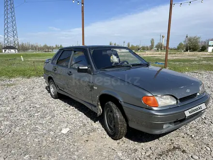 ВАЗ (Lada) 2115 2005 года за 850 000 тг. в Тараз – фото 7