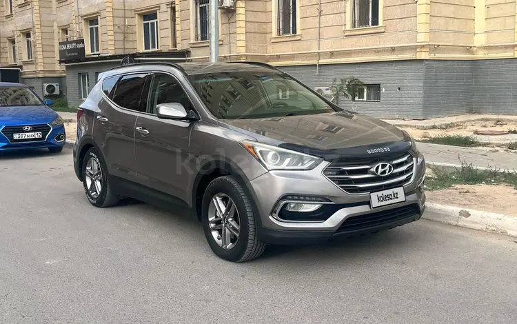 Hyundai Santa Fe 2017 года за 6 300 000 тг. в Актау
