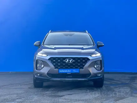Hyundai Santa Fe 2019 года за 12 960 000 тг. в Алматы – фото 2