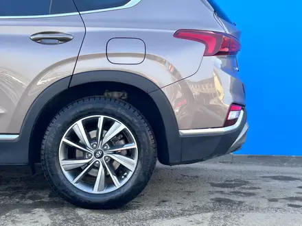 Hyundai Santa Fe 2019 года за 13 120 000 тг. в Алматы – фото 7