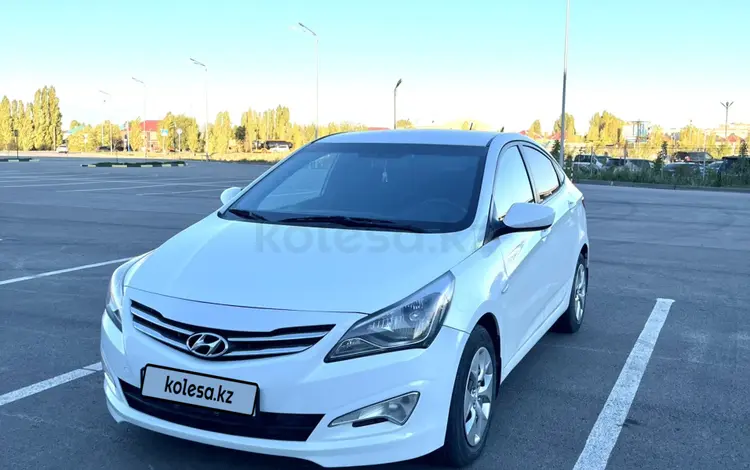 Hyundai Solaris 2015 года за 4 200 000 тг. в Актобе