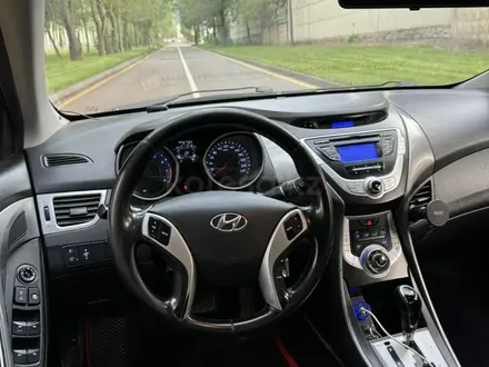 Hyundai Elantra 2012 года за 6 700 000 тг. в Алматы – фото 12
