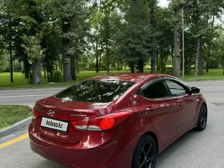 Hyundai Elantra 2012 года за 6 700 000 тг. в Алматы – фото 4