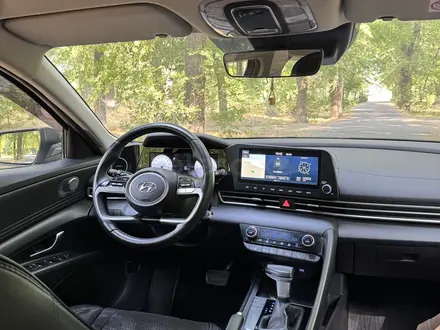 Hyundai Elantra 2022 года за 9 200 000 тг. в Тараз – фото 9
