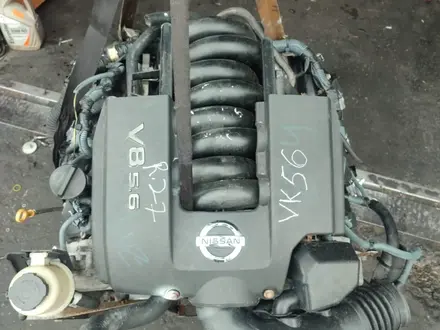 Двигатель NISSAN VK56de 5.6L рестайлинг за 100 000 тг. в Алматы