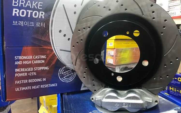 Тормозные диски перед перфорированные Toyota Land Cruiser Prado 150 за 85 000 тг. в Алматы