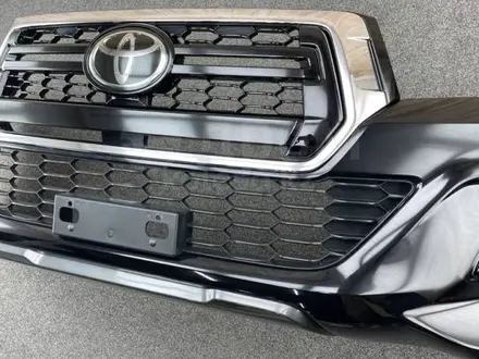 Бампер на Toyota Hilux за 150 000 тг. в Алматы – фото 2