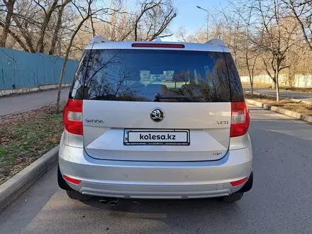 Skoda Yeti 2014 года за 5 900 000 тг. в Алматы – фото 5