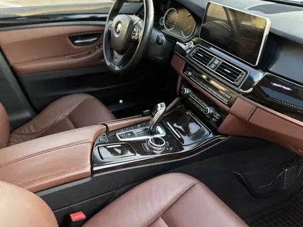 BMW 528 2013 года за 9 800 000 тг. в Алматы – фото 12
