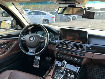 BMW 528 2013 года за 9 800 000 тг. в Алматы – фото 14