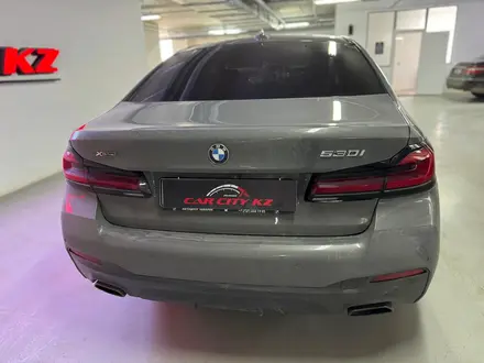 BMW 530 2021 года за 32 000 000 тг. в Астана – фото 7