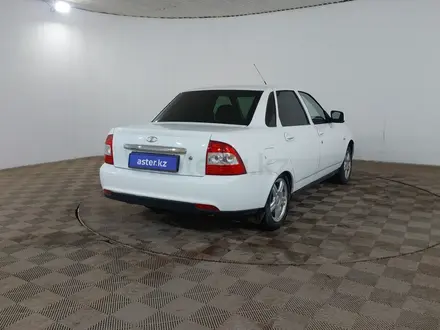 ВАЗ (Lada) Priora 2170 2013 года за 1 210 000 тг. в Шымкент – фото 5