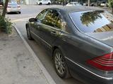Mercedes-Benz S 320 2002 годаүшін2 900 000 тг. в Алматы – фото 4