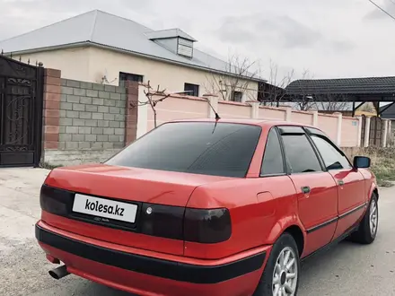 Audi 80 1992 года за 1 490 000 тг. в Тараз – фото 7