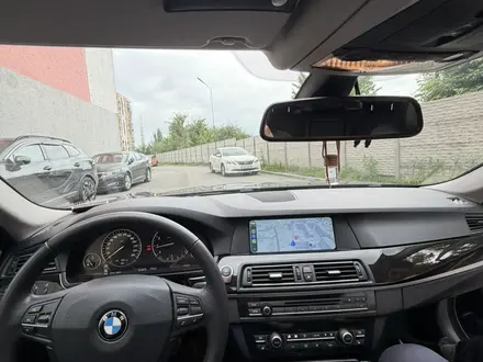 BMW 528 2011 года за 8 700 000 тг. в Алматы – фото 9