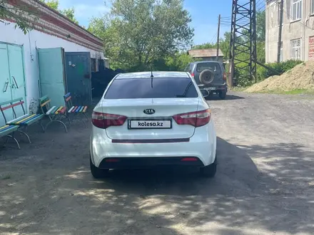 Kia Rio 2014 года за 3 500 000 тг. в Костанай – фото 4