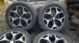 R18 Subaru диски с Резиной Привозные Японский за 250 000 тг. в Алматы – фото 3