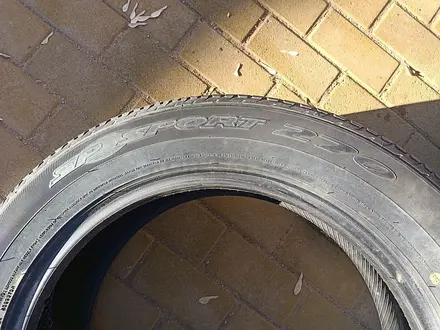 Шины 235/55 R18 — "Dunlop SP Sport 270" (Япония), летние. В отлич за 110 000 тг. в Астана – фото 13