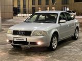 Audi A6 2002 года за 2 200 000 тг. в Алматы – фото 2