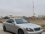 Mercedes-Benz S 500 1999 годаfor4 300 000 тг. в Жанаозен – фото 3