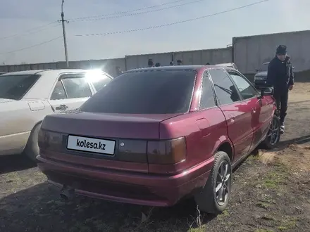 Audi 80 1991 года за 1 800 000 тг. в Шу – фото 6