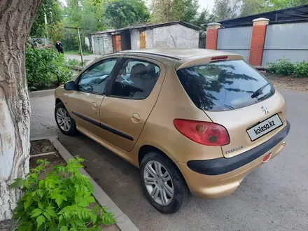 Peugeot 206 2004 года за 560 000 тг. в Костанай – фото 10