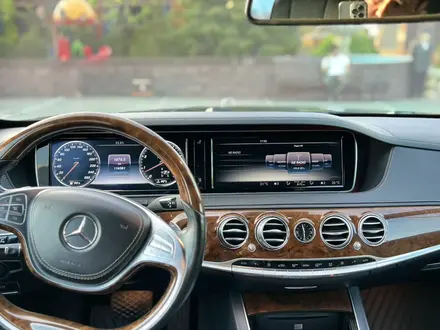 Mercedes-Benz S 400 2014 года за 25 500 000 тг. в Алматы – фото 16
