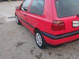 Volkswagen Golf 1993 годаүшін1 300 000 тг. в Уштобе – фото 3