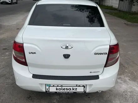 ВАЗ (Lada) Granta 2190 2018 года за 2 000 000 тг. в Алматы – фото 4