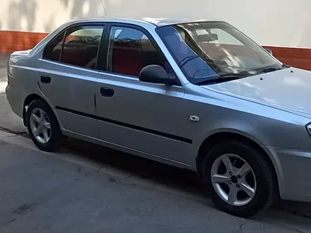 Hyundai Accent 2003 года за 1 950 000 тг. в Тараз – фото 7