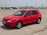 Volkswagen Golf 1998 годаfor1 950 000 тг. в Тараз – фото 3