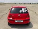 Volkswagen Golf 1998 годаfor1 950 000 тг. в Тараз – фото 4