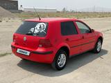 Volkswagen Golf 1998 годаfor1 950 000 тг. в Тараз – фото 5