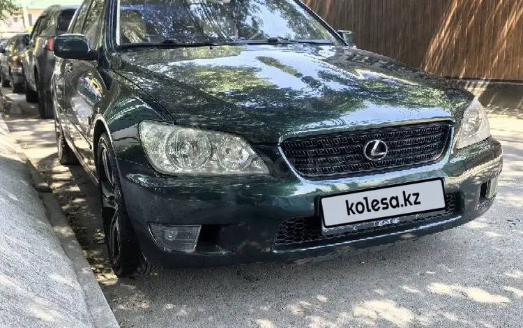 Lexus IS 200 1999 годаүшін4 000 000 тг. в Алматы