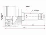 Шрус наружный, граната наружная за 8 650 тг. в Караганда